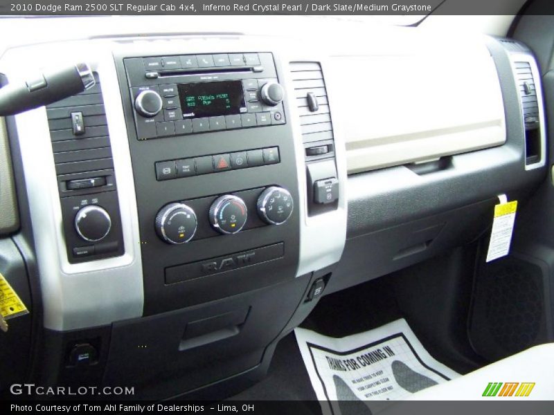Inferno Red Crystal Pearl / Dark Slate/Medium Graystone 2010 Dodge Ram 2500 SLT Regular Cab 4x4