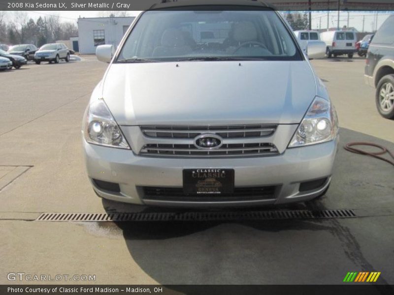 Silver Metallic / Gray 2008 Kia Sedona LX