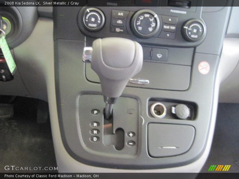 Silver Metallic / Gray 2008 Kia Sedona LX