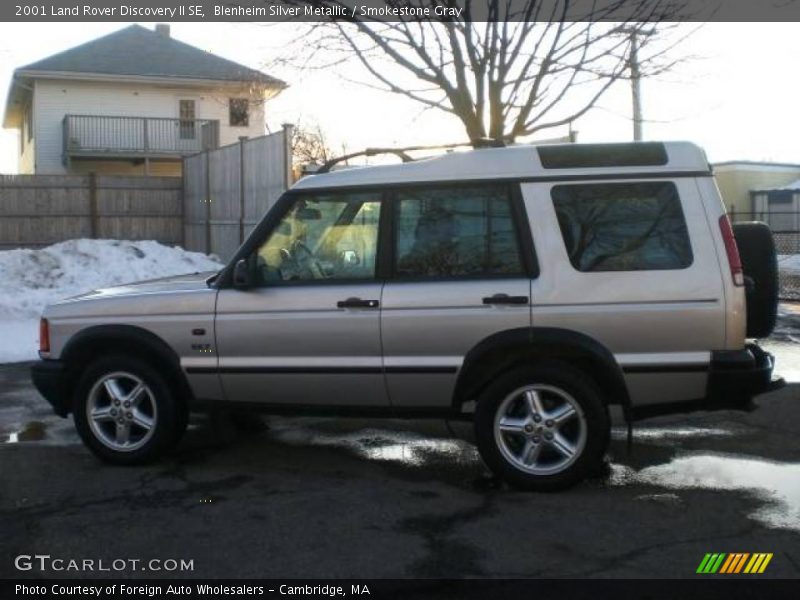 Blenheim Silver Metallic / Smokestone Gray 2001 Land Rover Discovery II SE