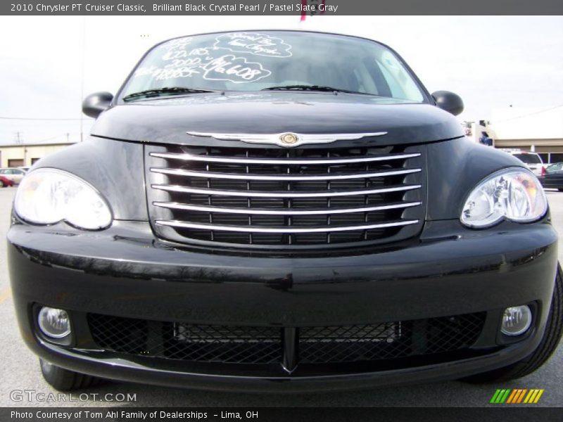 Brilliant Black Crystal Pearl / Pastel Slate Gray 2010 Chrysler PT Cruiser Classic