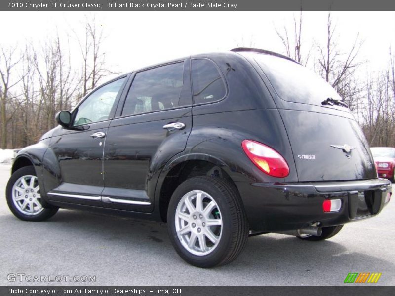 Brilliant Black Crystal Pearl / Pastel Slate Gray 2010 Chrysler PT Cruiser Classic