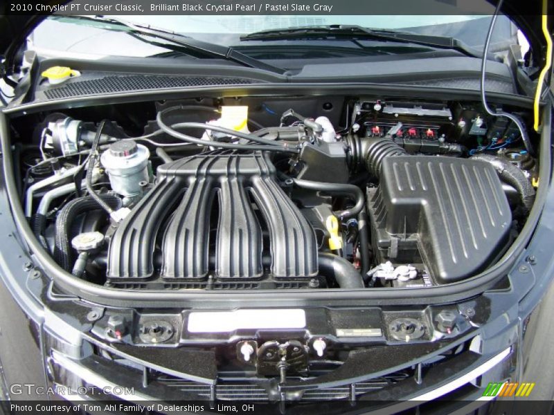 Brilliant Black Crystal Pearl / Pastel Slate Gray 2010 Chrysler PT Cruiser Classic