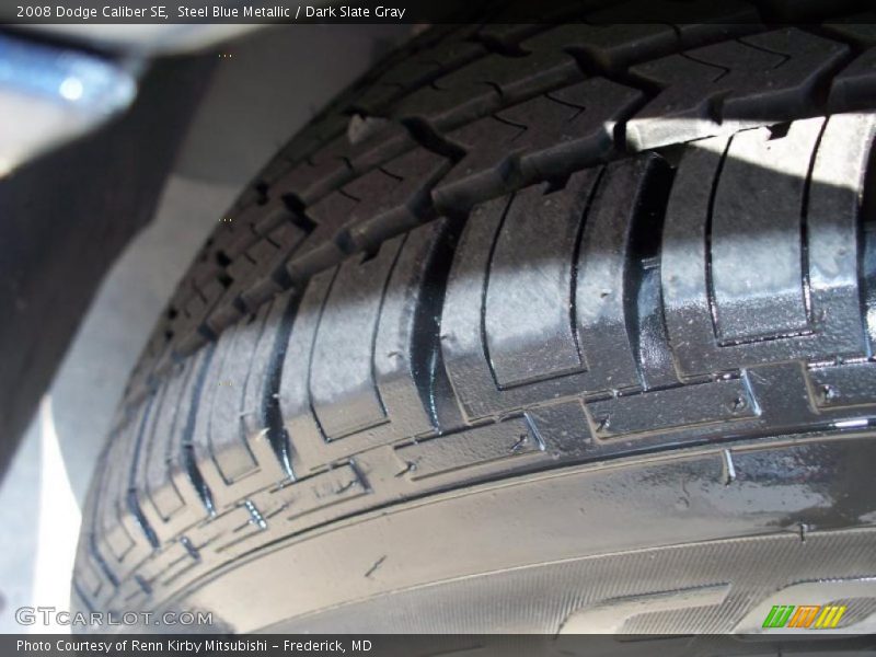 Steel Blue Metallic / Dark Slate Gray 2008 Dodge Caliber SE