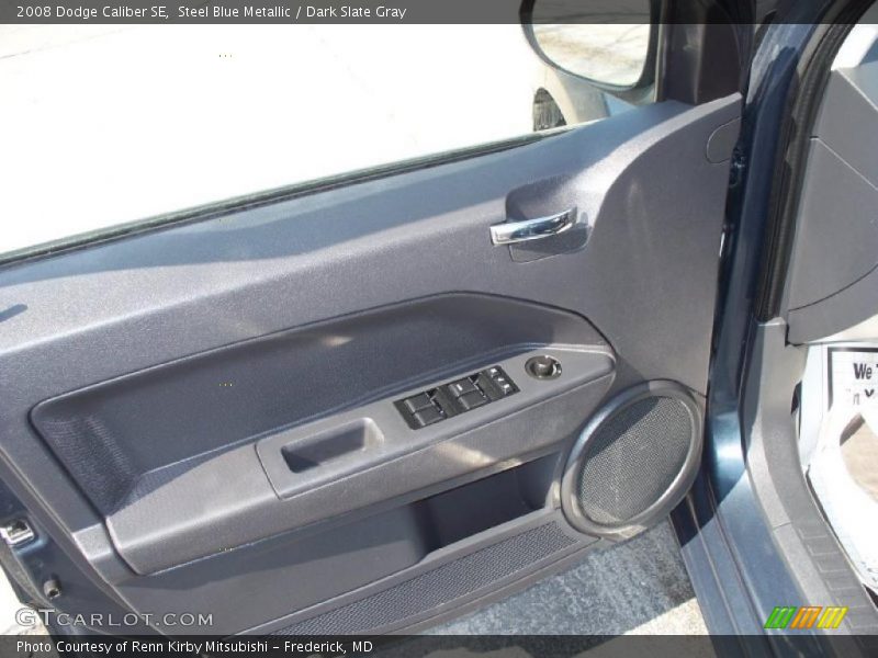 Steel Blue Metallic / Dark Slate Gray 2008 Dodge Caliber SE