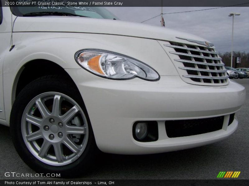 Stone White / Pastel Slate Gray 2010 Chrysler PT Cruiser Classic