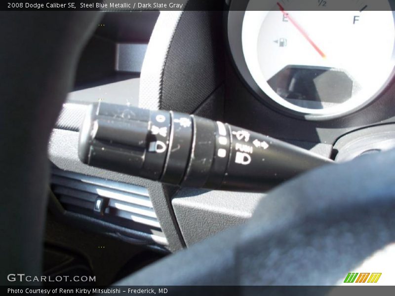 Steel Blue Metallic / Dark Slate Gray 2008 Dodge Caliber SE