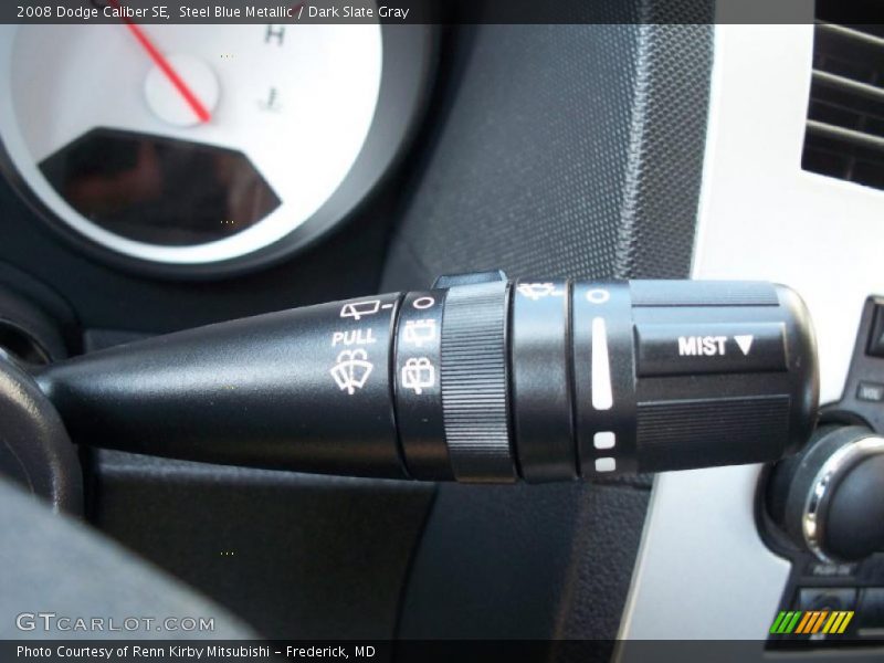 Steel Blue Metallic / Dark Slate Gray 2008 Dodge Caliber SE
