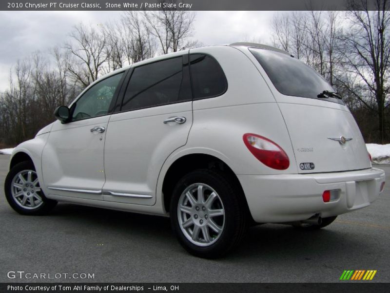 Stone White / Pastel Slate Gray 2010 Chrysler PT Cruiser Classic