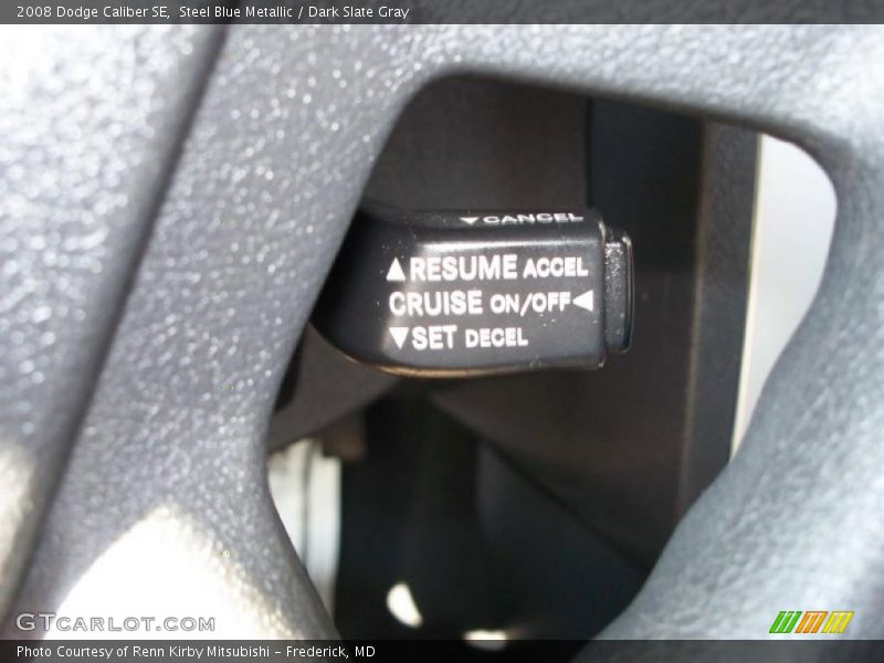 Steel Blue Metallic / Dark Slate Gray 2008 Dodge Caliber SE