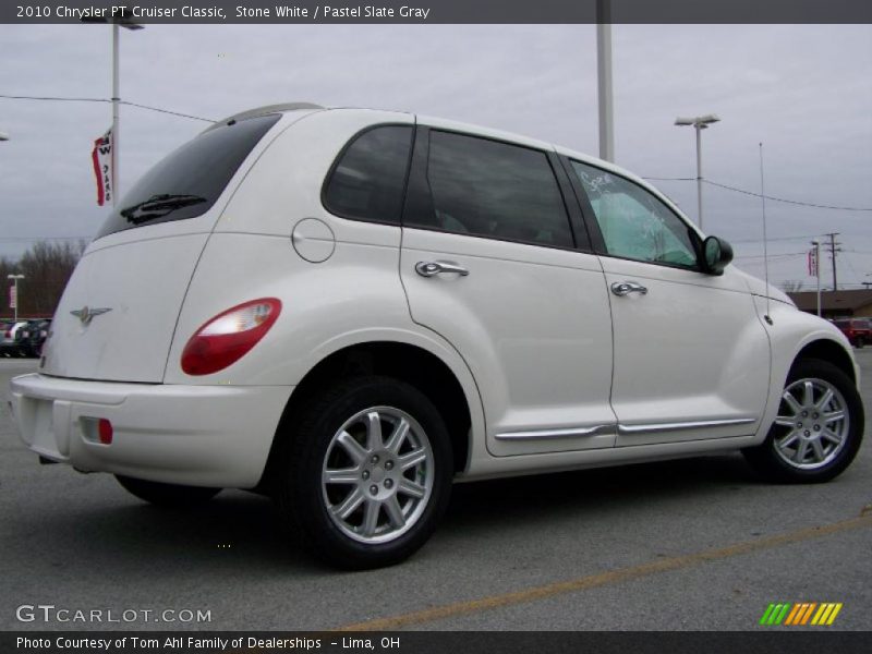 Stone White / Pastel Slate Gray 2010 Chrysler PT Cruiser Classic