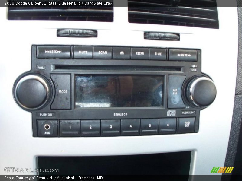 Steel Blue Metallic / Dark Slate Gray 2008 Dodge Caliber SE