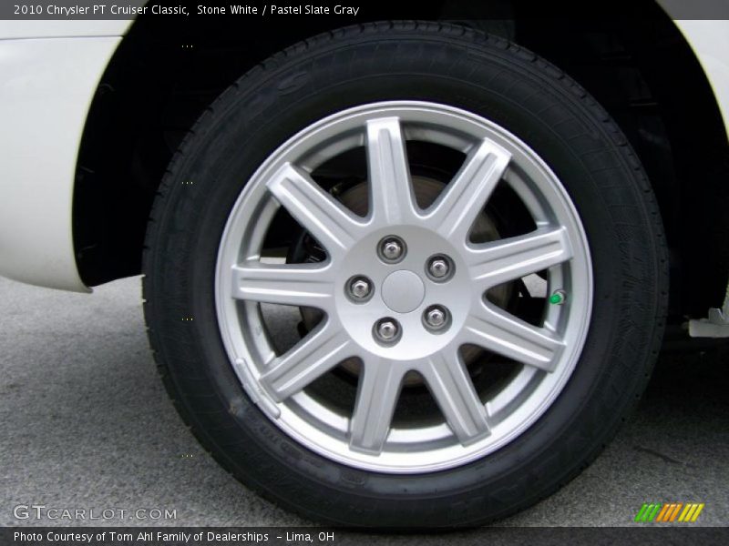 Stone White / Pastel Slate Gray 2010 Chrysler PT Cruiser Classic