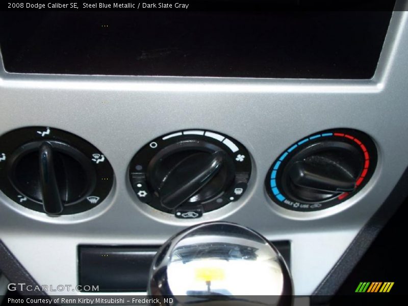 Steel Blue Metallic / Dark Slate Gray 2008 Dodge Caliber SE