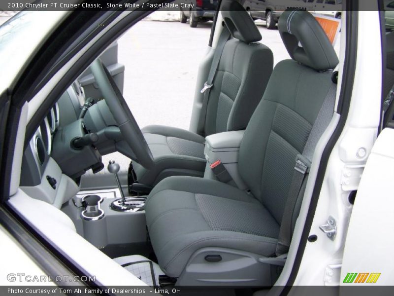 Stone White / Pastel Slate Gray 2010 Chrysler PT Cruiser Classic