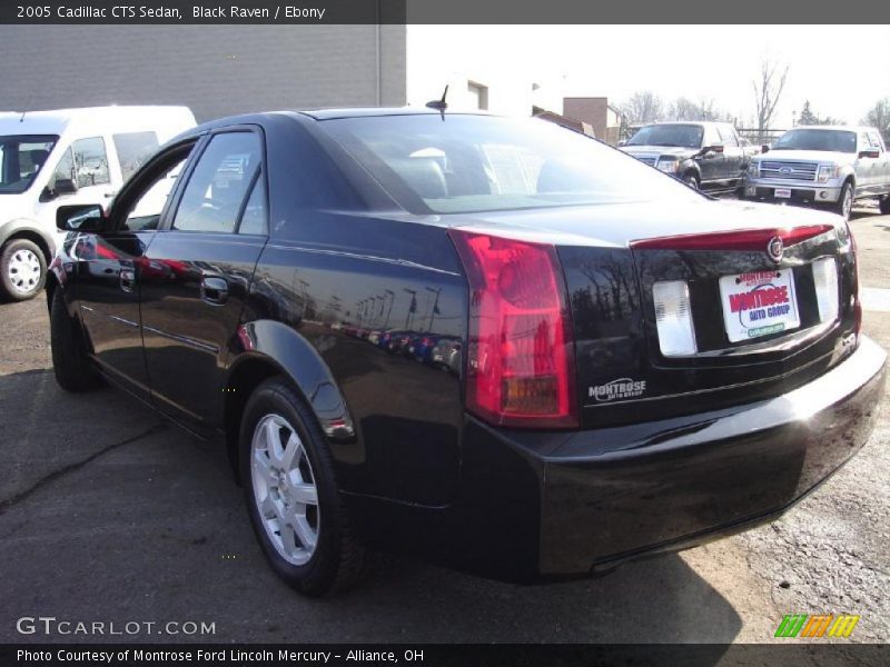 Black Raven / Ebony 2005 Cadillac CTS Sedan