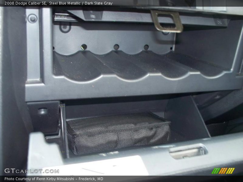 Steel Blue Metallic / Dark Slate Gray 2008 Dodge Caliber SE