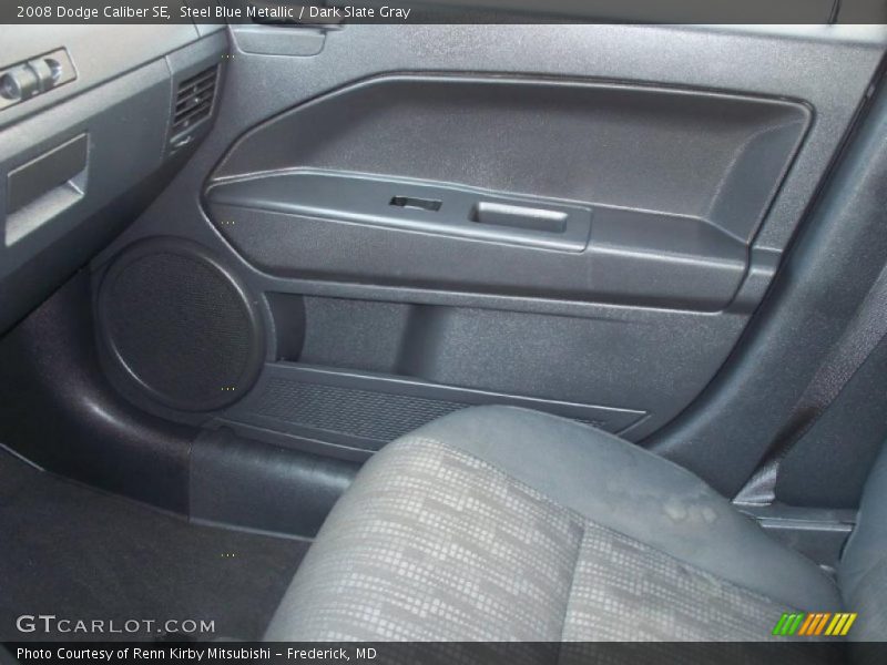 Steel Blue Metallic / Dark Slate Gray 2008 Dodge Caliber SE