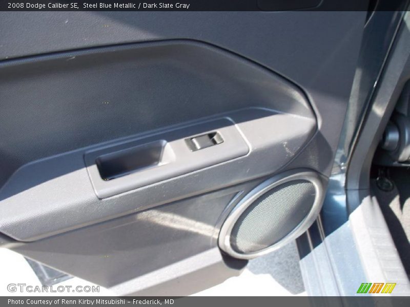 Steel Blue Metallic / Dark Slate Gray 2008 Dodge Caliber SE
