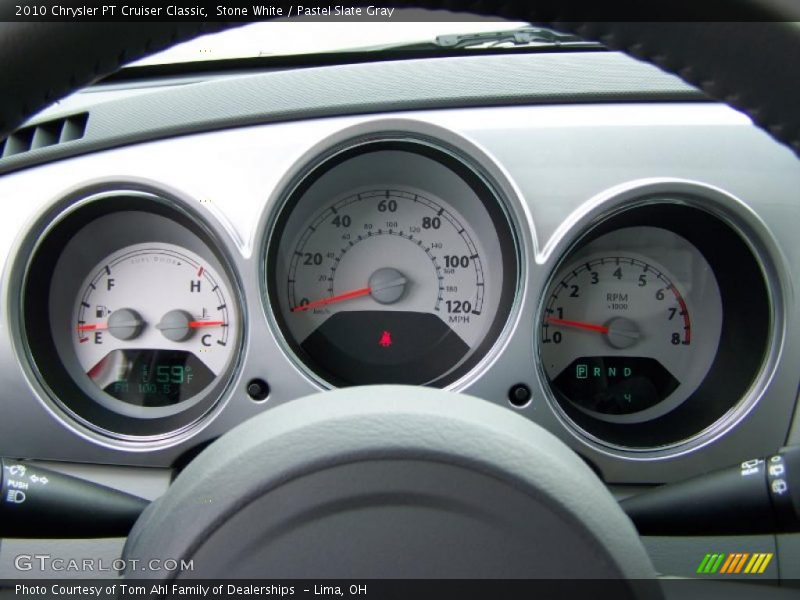 Stone White / Pastel Slate Gray 2010 Chrysler PT Cruiser Classic