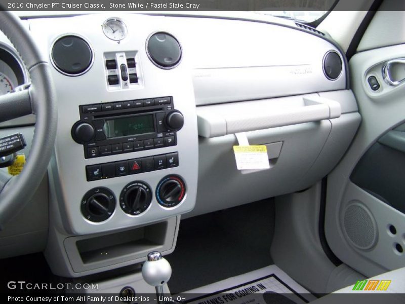 Stone White / Pastel Slate Gray 2010 Chrysler PT Cruiser Classic