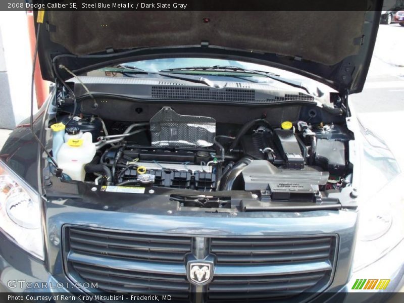 Steel Blue Metallic / Dark Slate Gray 2008 Dodge Caliber SE