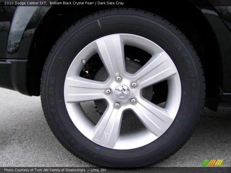 Brilliant Black Crystal Pearl / Dark Slate Gray 2010 Dodge Caliber SXT