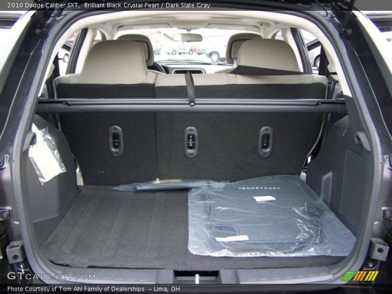 Brilliant Black Crystal Pearl / Dark Slate Gray 2010 Dodge Caliber SXT