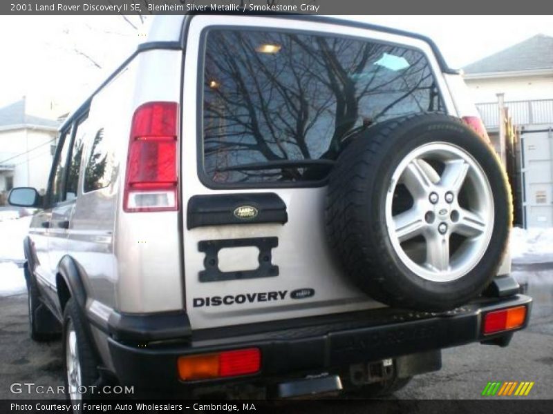 Blenheim Silver Metallic / Smokestone Gray 2001 Land Rover Discovery II SE