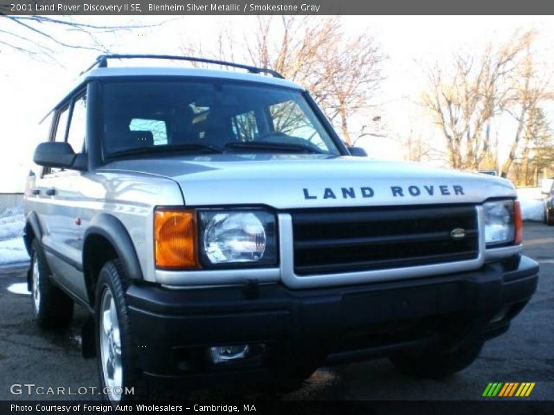 Blenheim Silver Metallic / Smokestone Gray 2001 Land Rover Discovery II SE