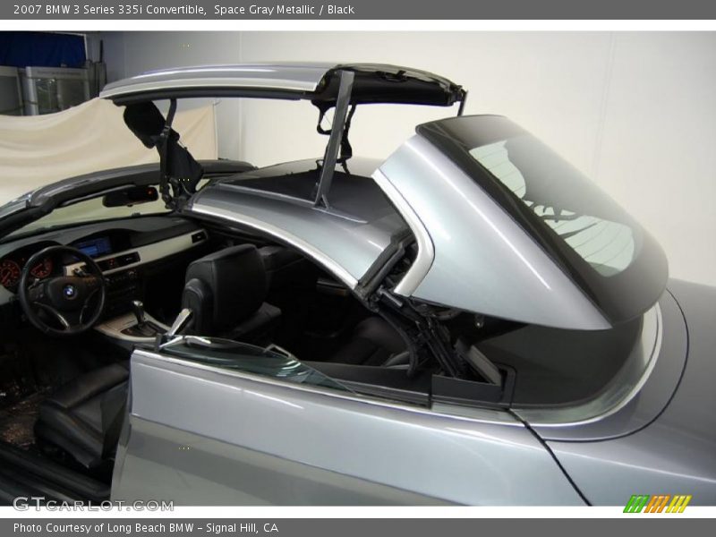 Space Gray Metallic / Black 2007 BMW 3 Series 335i Convertible