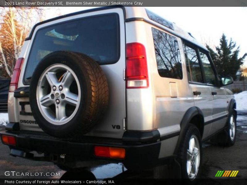 Blenheim Silver Metallic / Smokestone Gray 2001 Land Rover Discovery II SE