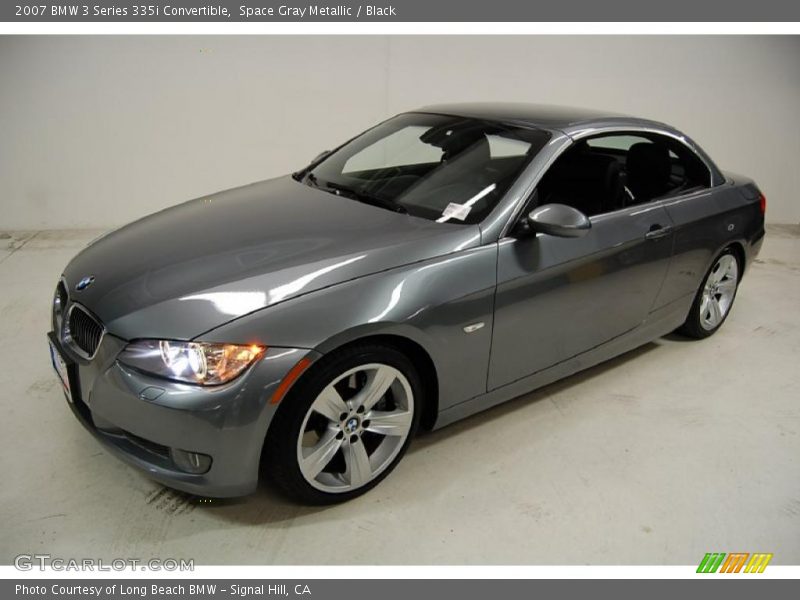Space Gray Metallic / Black 2007 BMW 3 Series 335i Convertible