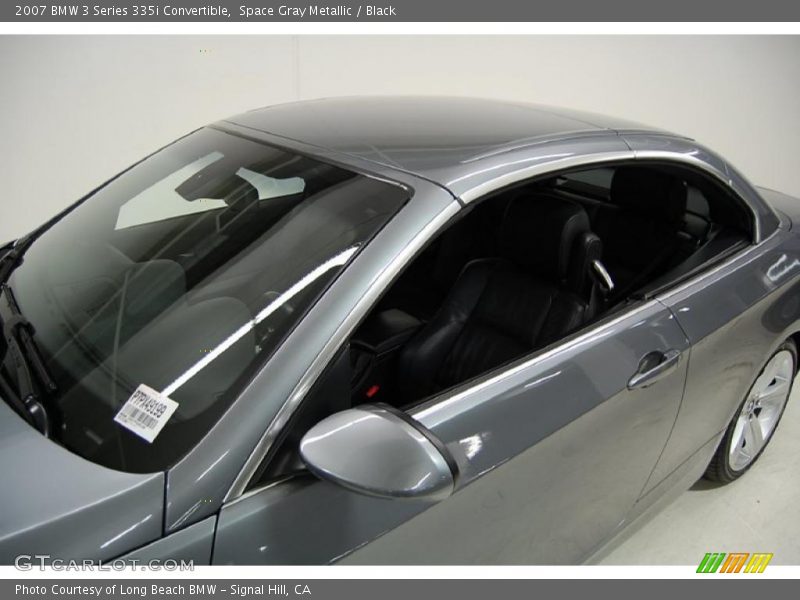 Space Gray Metallic / Black 2007 BMW 3 Series 335i Convertible