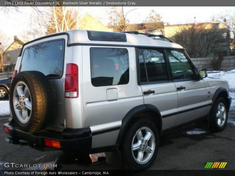 Blenheim Silver Metallic / Smokestone Gray 2001 Land Rover Discovery II SE