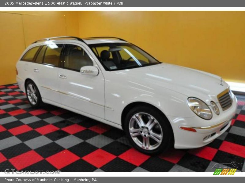 Alabaster White / Ash 2005 Mercedes-Benz E 500 4Matic Wagon