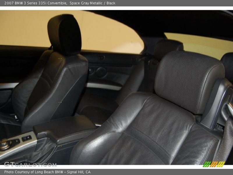 Space Gray Metallic / Black 2007 BMW 3 Series 335i Convertible