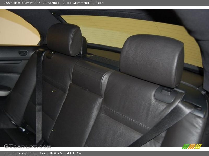 Space Gray Metallic / Black 2007 BMW 3 Series 335i Convertible