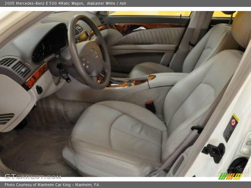 Alabaster White / Ash 2005 Mercedes-Benz E 500 4Matic Wagon