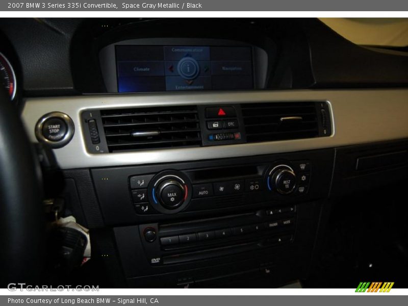 Space Gray Metallic / Black 2007 BMW 3 Series 335i Convertible