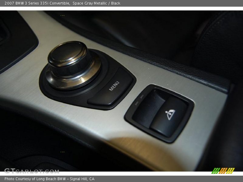 Space Gray Metallic / Black 2007 BMW 3 Series 335i Convertible