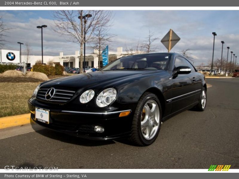 Black / Ash 2004 Mercedes-Benz CL 600