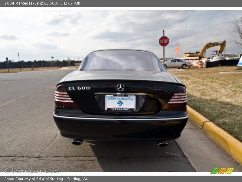 Black / Ash 2004 Mercedes-Benz CL 600