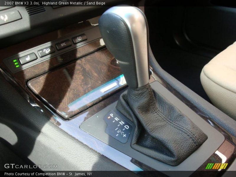 Highland Green Metallic / Sand Beige 2007 BMW X3 3.0si