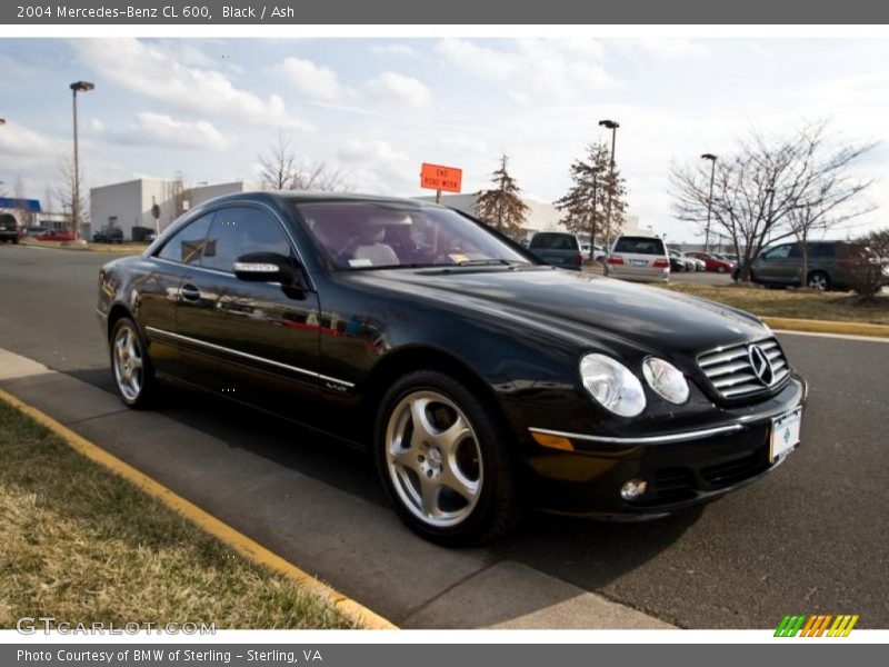 Black / Ash 2004 Mercedes-Benz CL 600