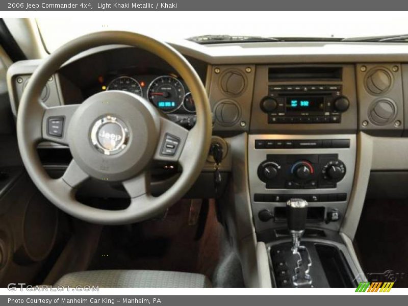 Light Khaki Metallic / Khaki 2006 Jeep Commander 4x4