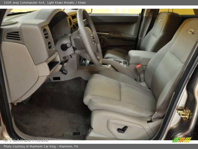 Light Khaki Metallic / Khaki 2006 Jeep Commander 4x4