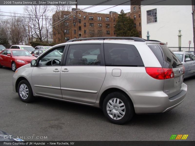 Silver Shadow Pearl / Stone 2008 Toyota Sienna LE