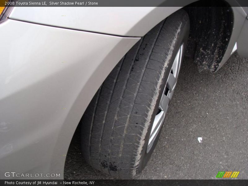 Silver Shadow Pearl / Stone 2008 Toyota Sienna LE