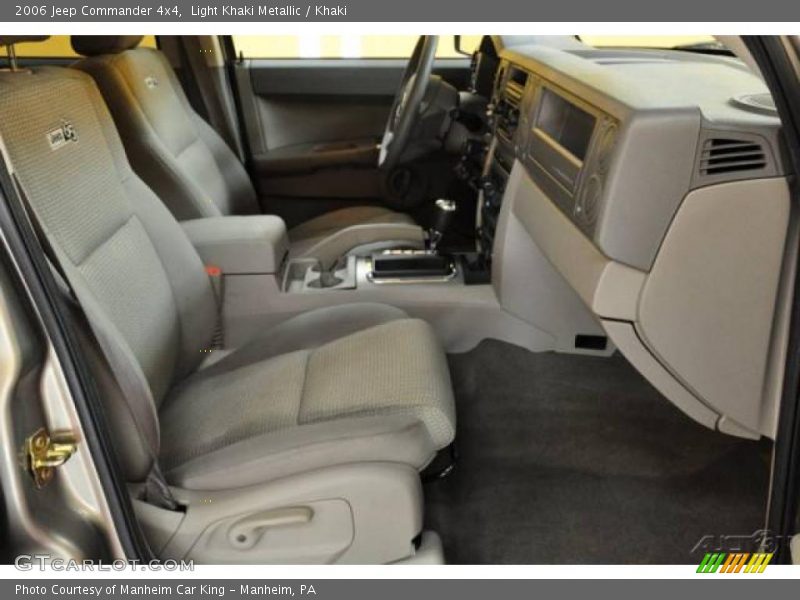 Light Khaki Metallic / Khaki 2006 Jeep Commander 4x4